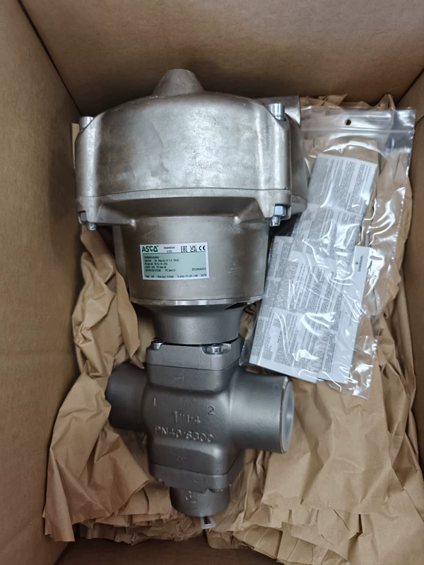 ASCO E398B26KUVA0000 Steam Valve for Industrial Use