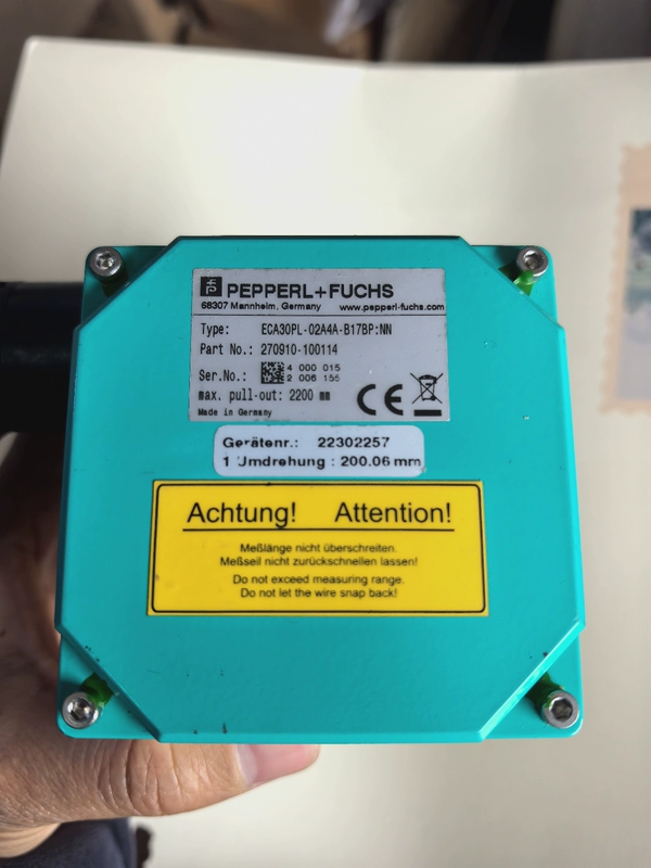 Pepperl+Fuchs ENA58IL Draw Wire Encoder for Linear Positioning