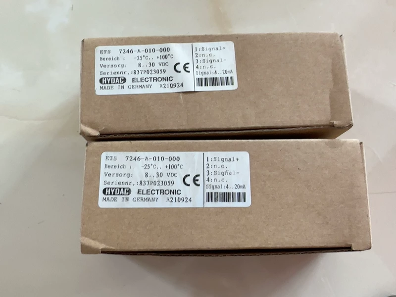 HYDAC ETS 7246-A-010-000 Temperature Sensor for Hydraulics