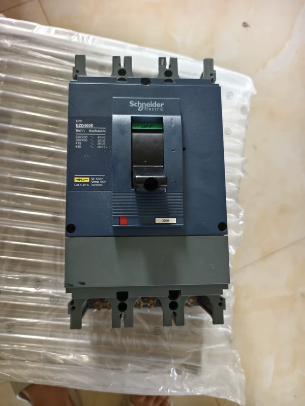 Schneider EZD400E MCCB 400A 3 Pole Thermal Magnetic