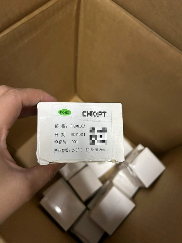 CHIOPT FA0810A FA Lens for Industrial Machine Vision