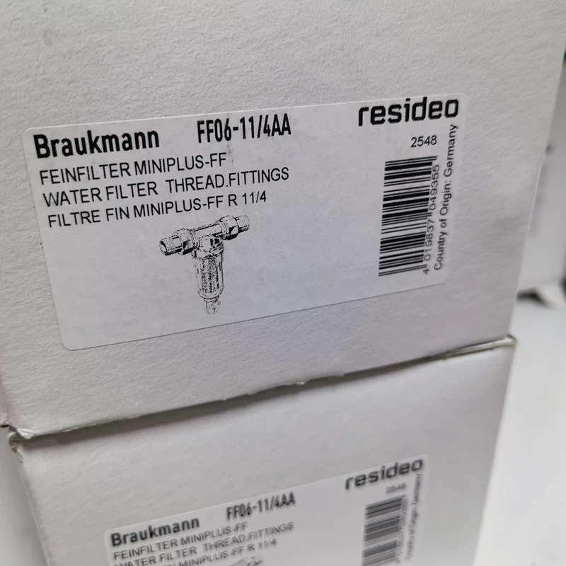 Braukmann FF06-11/4AA Water Filter for Clean Water