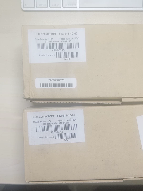 EMI Line Filter Schaffner FS6513-10-07  4200-6213 - Industrial Grade