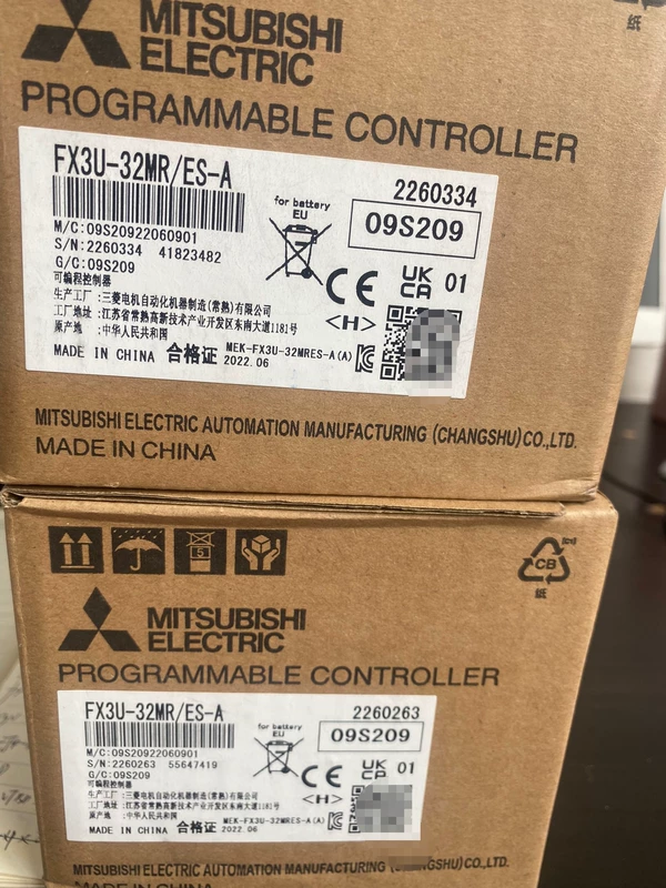 Mitsubishi FX3U-32MR/ES-A PLC Controller for Automation