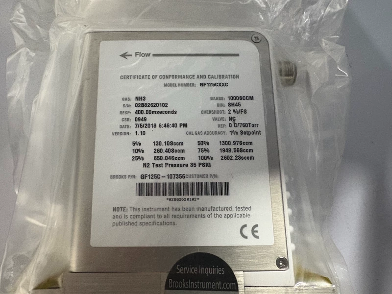 BROOKS GF125CXXC Mass Flow Meter for Precision Control