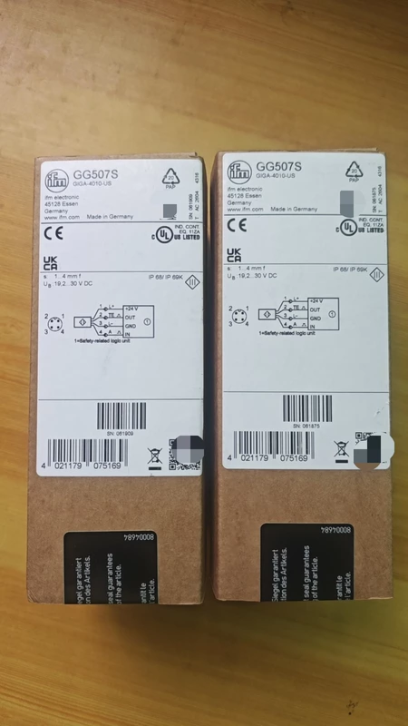 IFM GG507S Flow Sensor for Industrial Monitoring