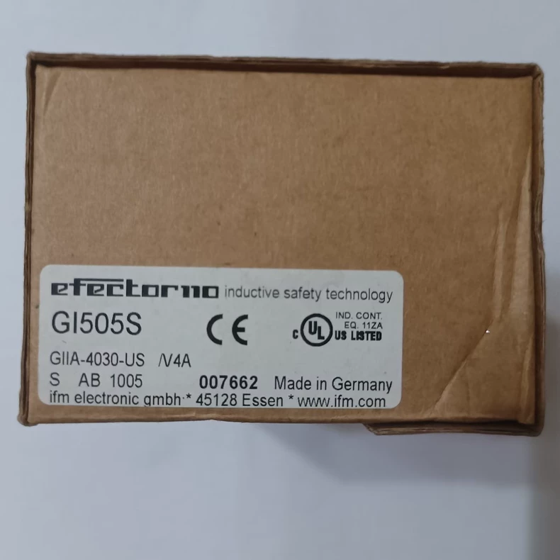 IFM GI505S Proximity Sensor for Durable Detection
