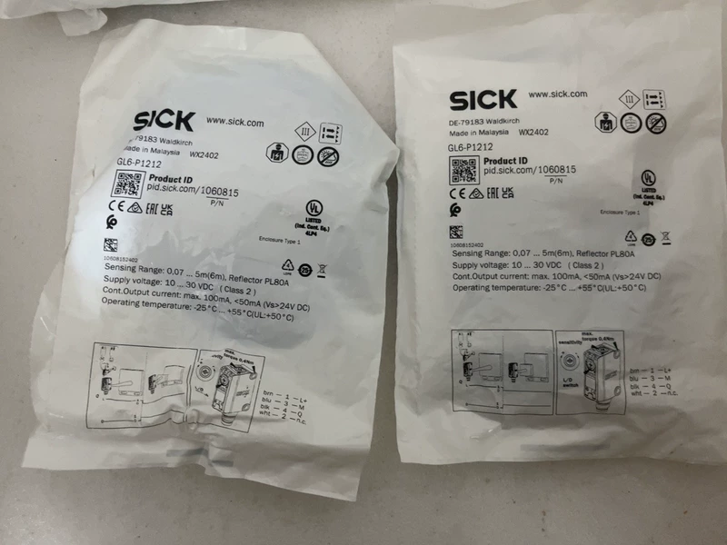 SICK GL6-P1212 Photoelectric Sensor for Automation