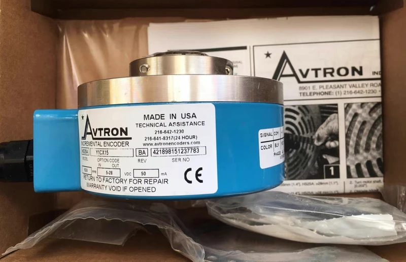 Avtron HS35AY1CX15 Encoder for Position Feedback