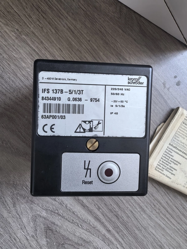 Kromschröder IFS Burner Controller for Combustion Safety