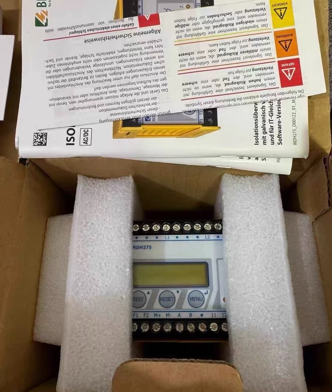 Bender IRDH275B-435 Insulation Monitor for IT System Monitoring
