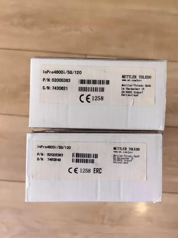 Mettler Toledo InPro4800i/SG/120 pH Sensor for Process Analytics