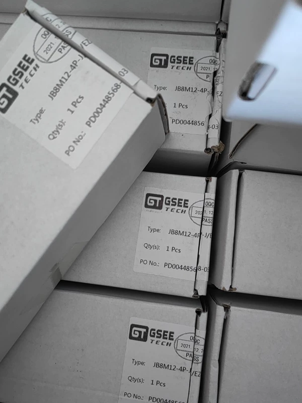 GSEE JB8M12-4P-J M12 Connector for Automation
