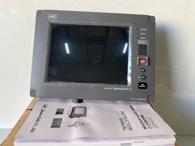 JRC JUE-87 NTF-318 Inmarsat-C Terminal for Maritime Safety