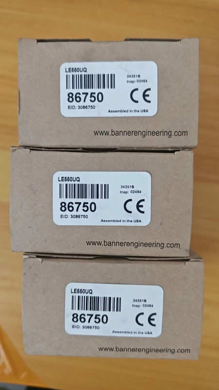 BANNER LE550UQ 86750 Photoelectric Sensor for Industry