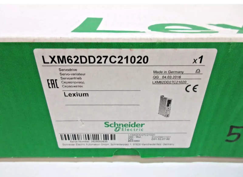 High-Performance Servo Drive Schneider LXM62DD27C21020