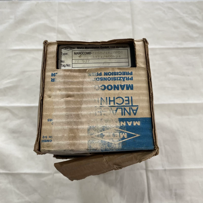 Industrial Pressure Sensor Metz MANOCOMB-IP65/1K2APDI  72937