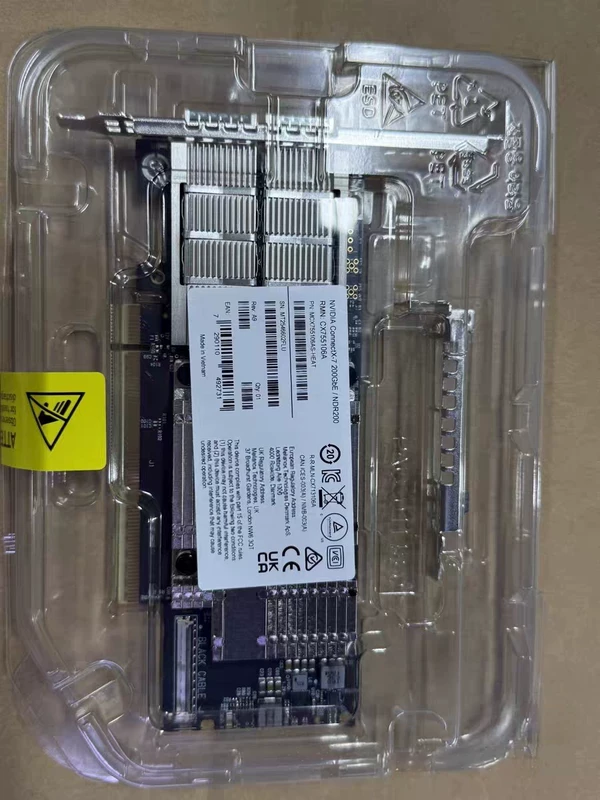 Mellanox MCX755106AS-HEAT 200G Dual Port Network Card