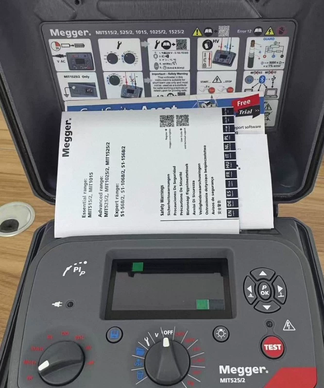 Megger MIT515/2 Insulation Resistance Tester for Electrical Testing