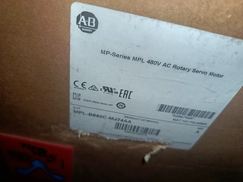 Allen-Bradley MPL-B880C-MJ74AA Servo Motor for Precision Control