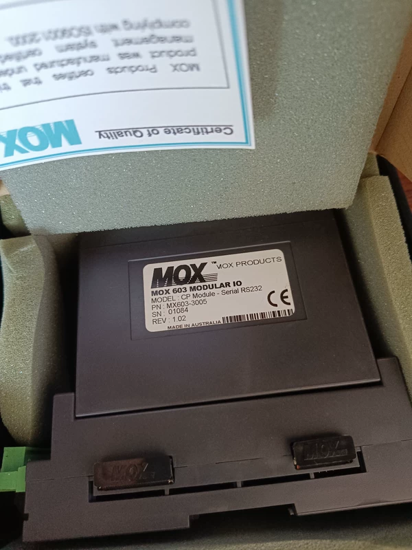 MOX MX603-3005 Communication Module for Industrial Networks
