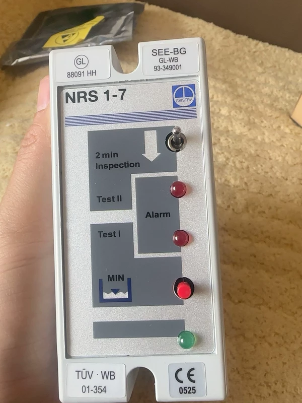 GESTRA NRS 1-7 Level Controller for Boiler Safety