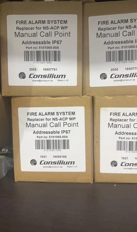 Consilium NS-ACP Fire Alarm System for Safety