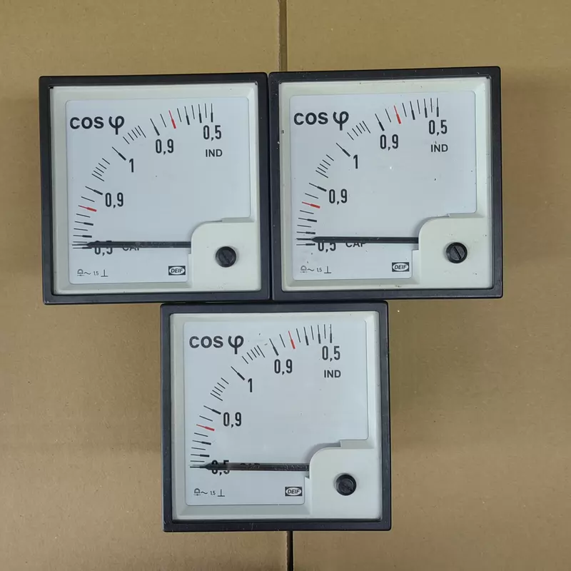 DEIF PFQ96-x Power Factor Meter for Panel Mounting