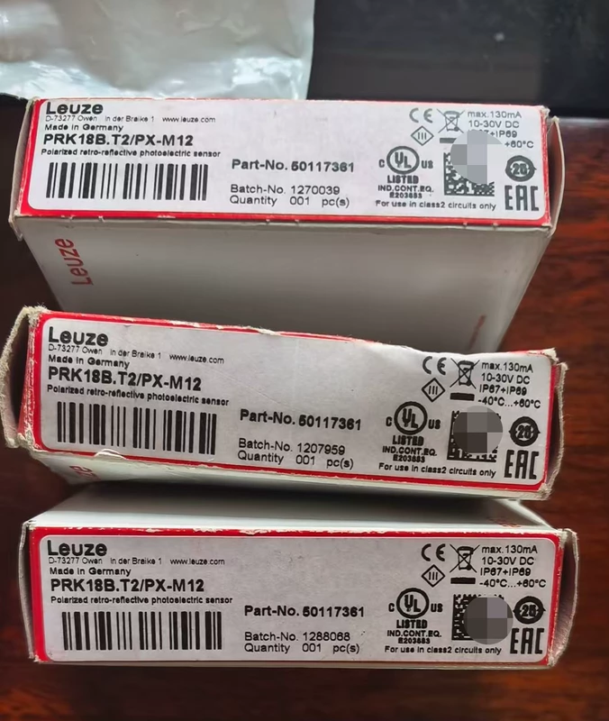 Leuze PRK18 T2/PX-M12 Photoelectric Sensor for Automation