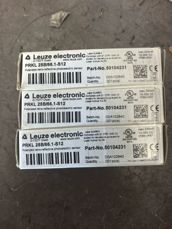 Leuze PRKL 25B/66.1-S12 50104231 Photoelectric Sensor