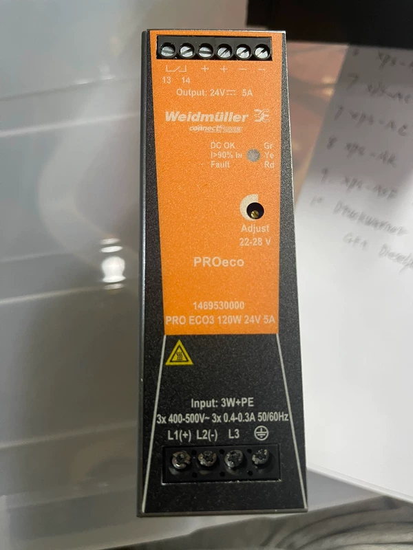 Industrial Power Supply Weidmüller PRO ECO3  1469530000