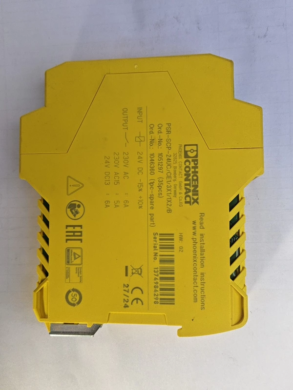 Industrial Safety Relay Phoenix Contact PSR-SCP 24UC 1051297