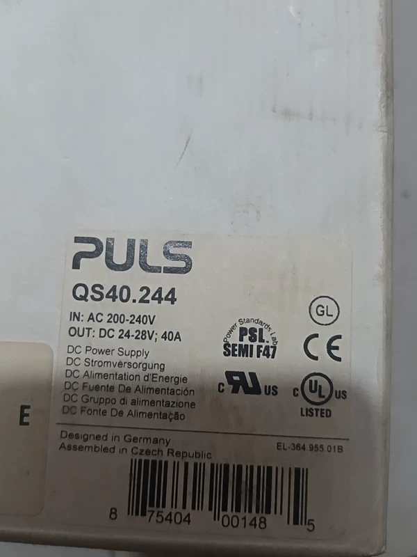 PULS QS40.244 24V Switching Power Supply for Industry