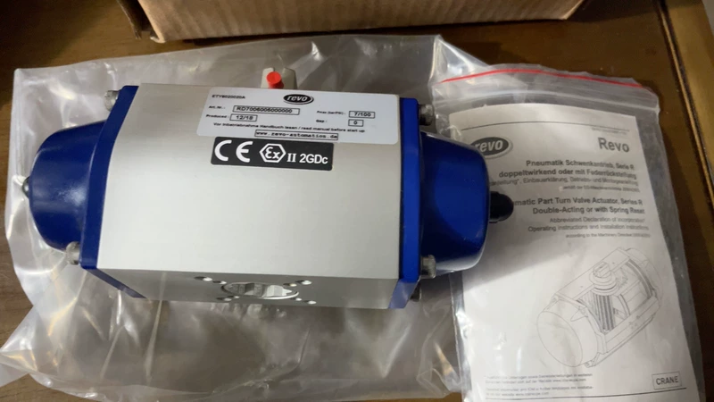 REVO RD7006005000000 Pneumatic Actuator for Valve Automation