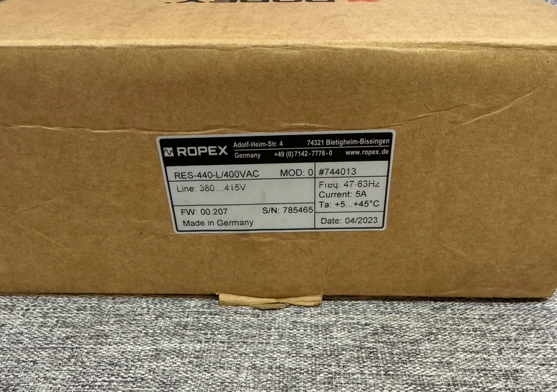 ROPEX RES-440-L 744013 Heat Sealing Controller for Packaging