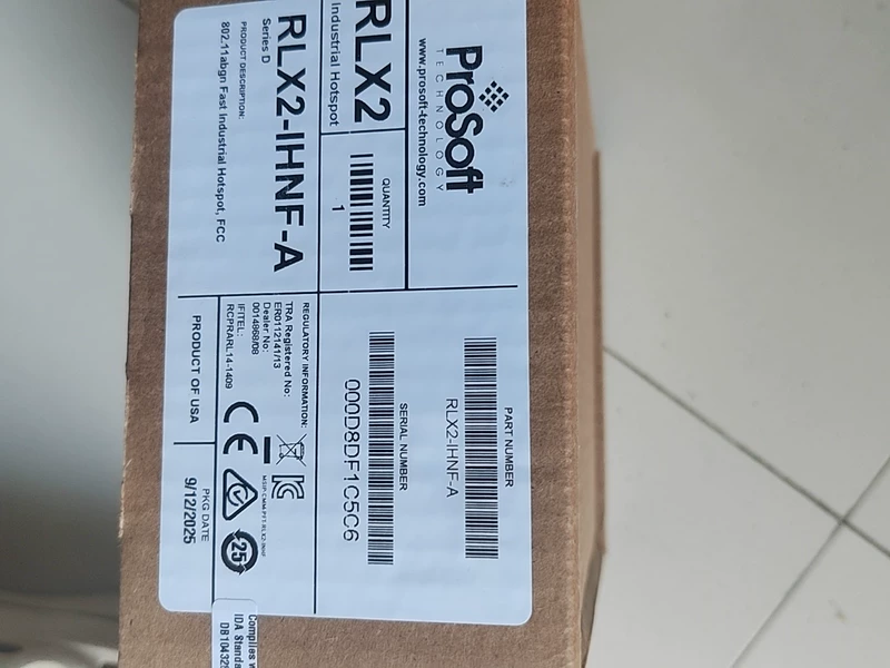 Prosoft RLX2-IHNF-A Industrial Wireless Hotspot for Harsh