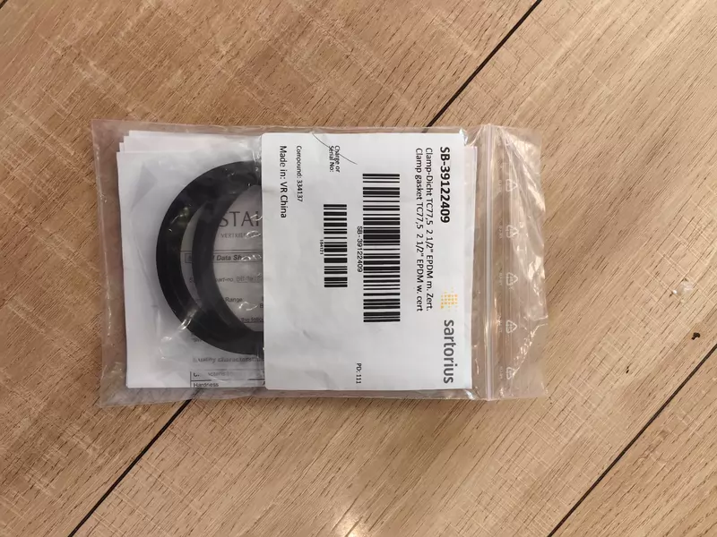 Sartorius SB-39122409 Clamping Gasket for Bioprocess