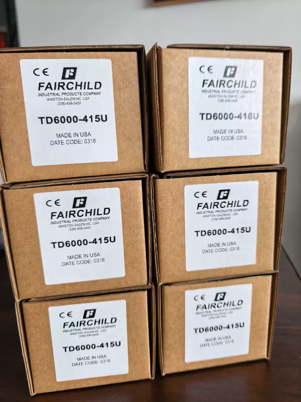 Industrial Transducer Fairchild TD6000-415U High Accuracy