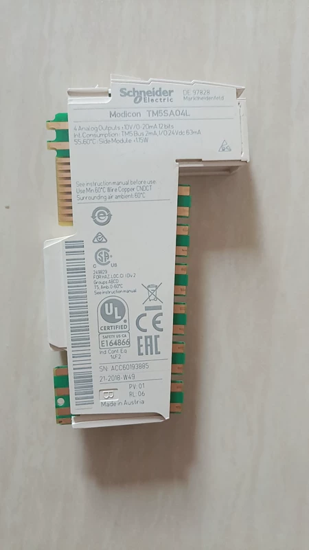 Analog Output Module Schneider TM5SAO4L - 4-Channel Reliable