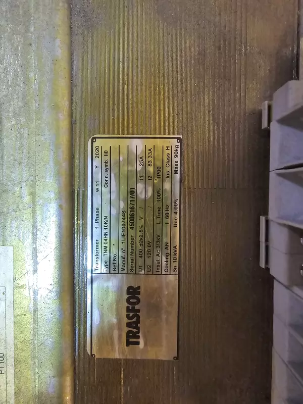 Trasfor TNM04HN 10K/N Transformer for Reliable Power