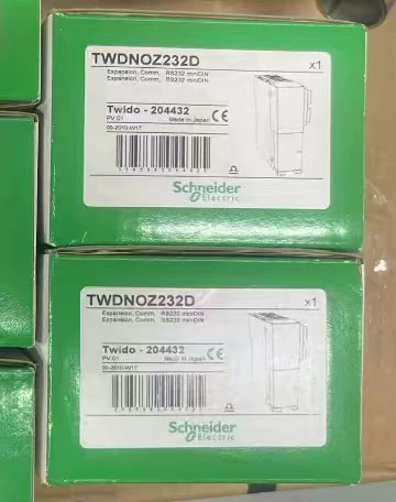 Serial Communication Module Schneider TWDNOZ232D for PLC Systems