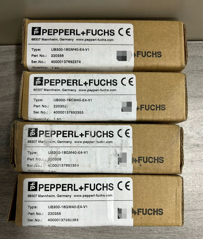 Pepperl+Fuchs UB300-18GM40-E4-V1 Ultrasonic Sensor