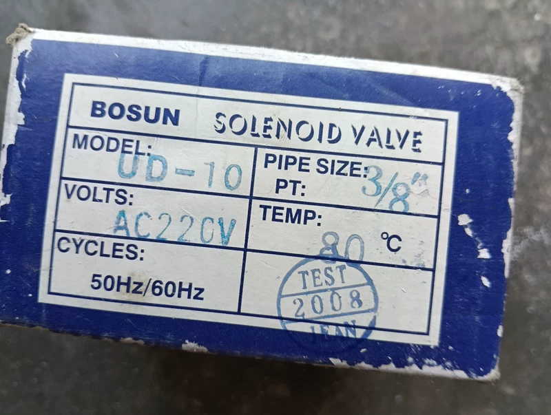 BOSUN UD-10 Solenoid Valve for Reliable Fluid Control