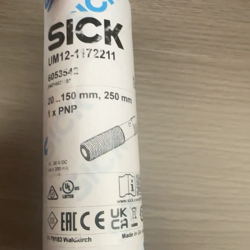 Ultrasonic Sensor SICK UM12-1172211 Reliable Object Detection