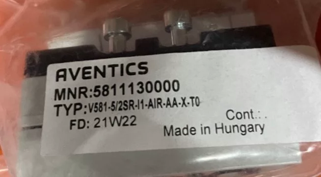AVENTICS V581-5/2SR-11-AIR-AA-X-TO  5811130000 Valve
