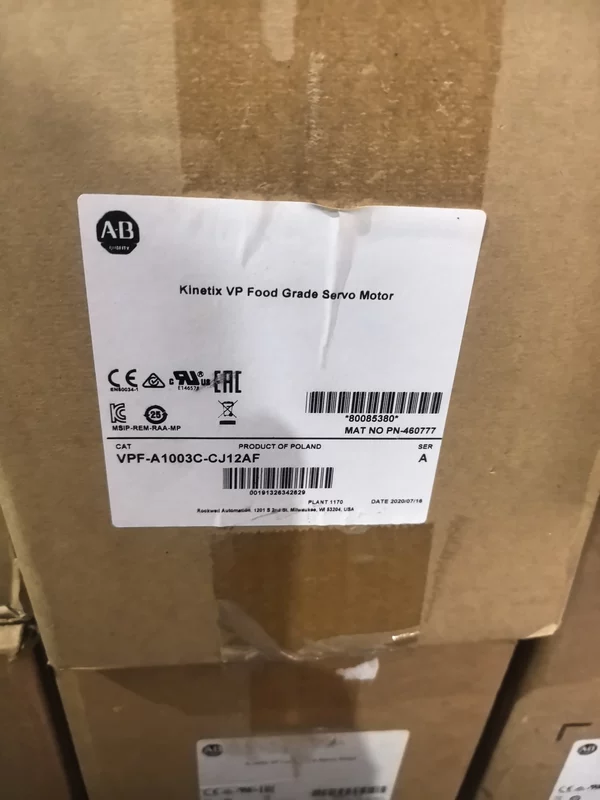 Allen-Bradley VPF-A1003C-CJ12AF Servo Motor for Precision Motion