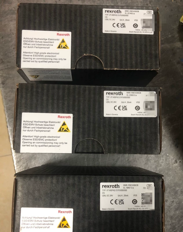 Digital Valve Amplifier REXROTH VT-MSPA2-21/F5/000/000 R901439038