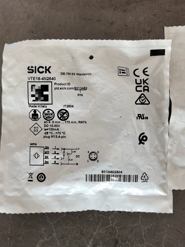 SICK VTE18-4N2640 Photoelectric Sensor for Automation
