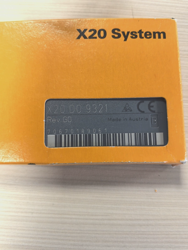B&R X20 D09321 Digital Output Module for Automation
