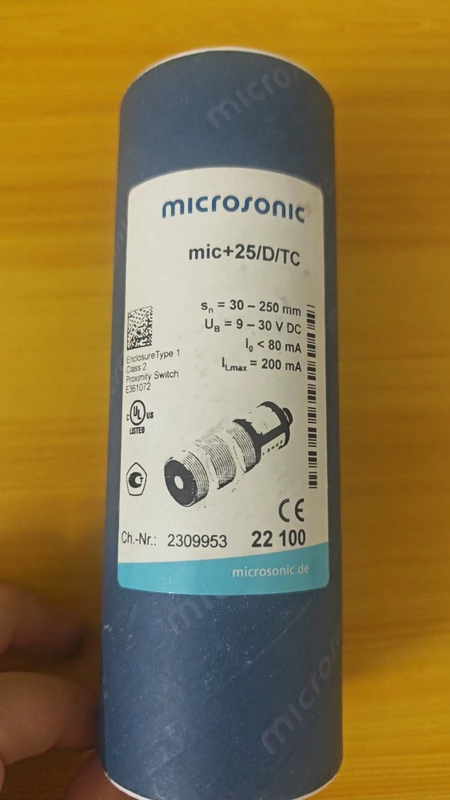 Micro Detectors mic+25/D/TC Ultrasonic Sensor for Level and Gap